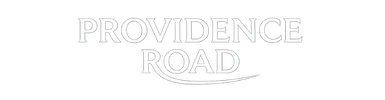 Providence Road Logo White